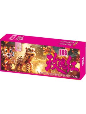 108FT - ROSE PINK CRACKER