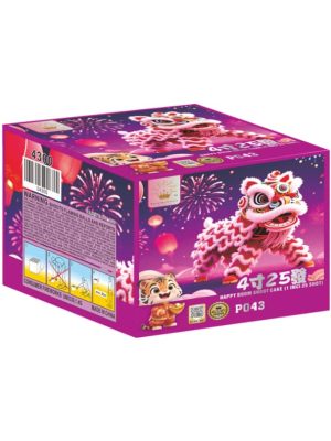 4" 25 - SHOT CAKE (MY)-COLOR BOX