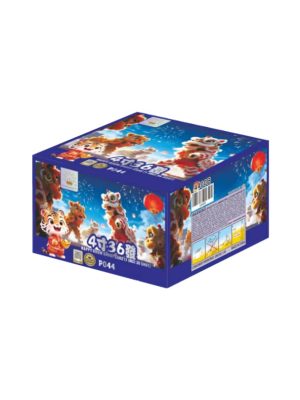 4" 36 - SHOT CAKE (MY)-COLOR BOX